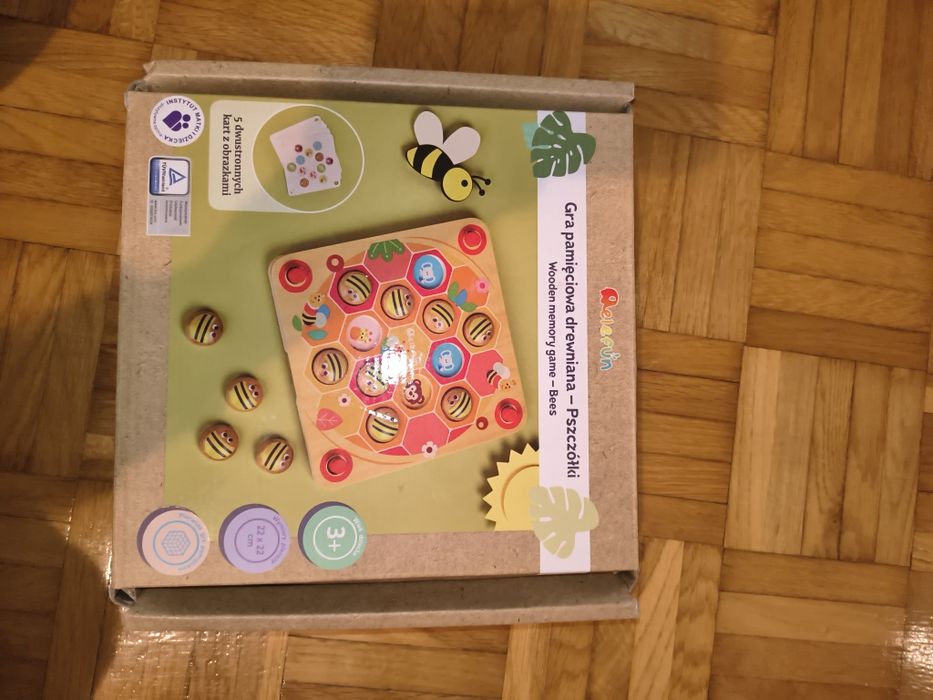 Fantastyczny zestaw drewnianych gier dla dzieci