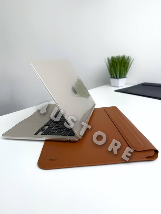 Чехол папка Wiwu на MacBook Air Pro 13" Чохол шкіряний з магнітом