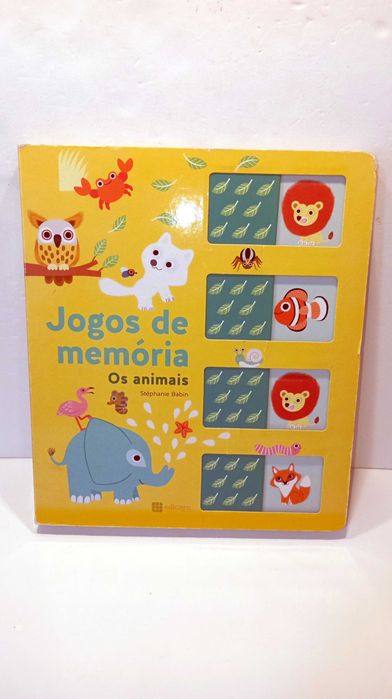 Jogos de Memória - Os Animais (Livro-jogo)