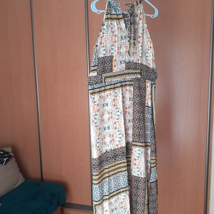 Sukienka pachwork maxi rozm 42