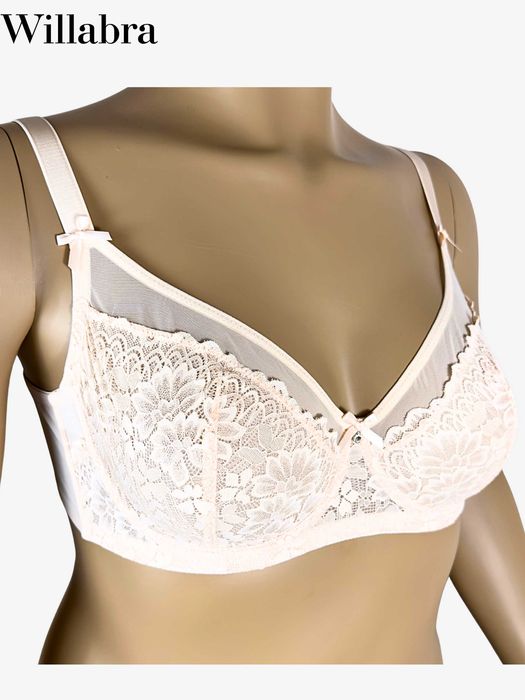 Biustonosze damskie Willabra z koronki - nowe, różne kolory i rozmiary