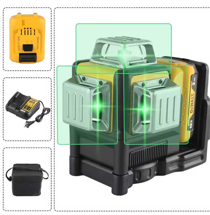 Nível laser 12 linhas a 360° NOVO