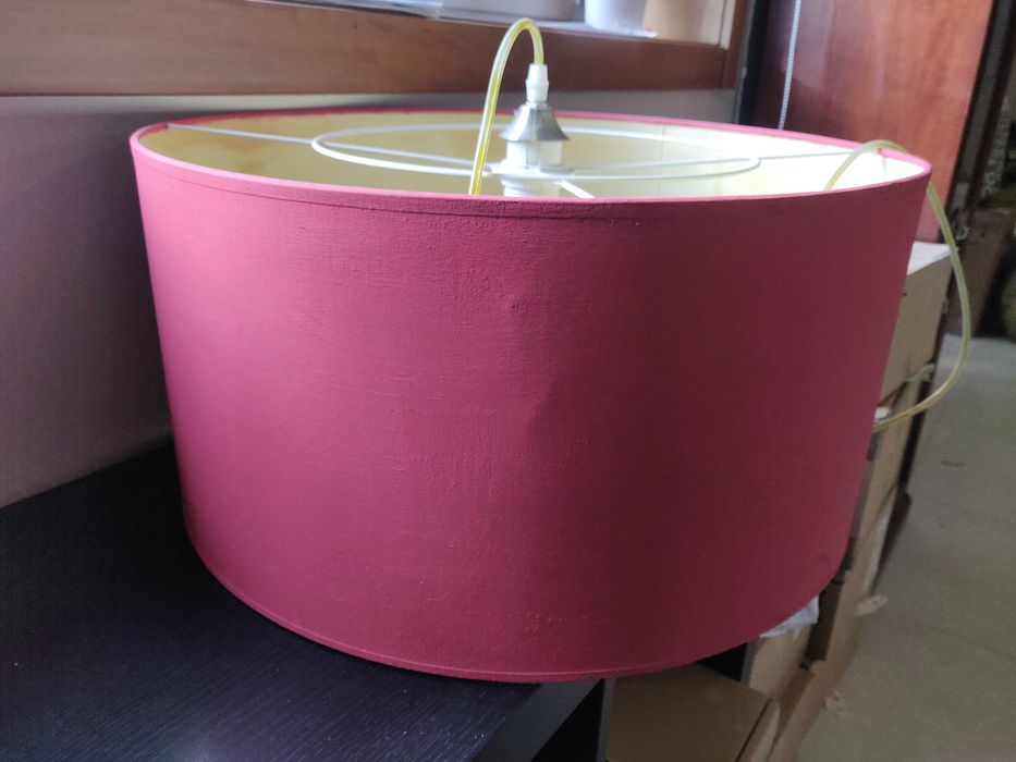 Candeeiro/abajour de grandes dimensões