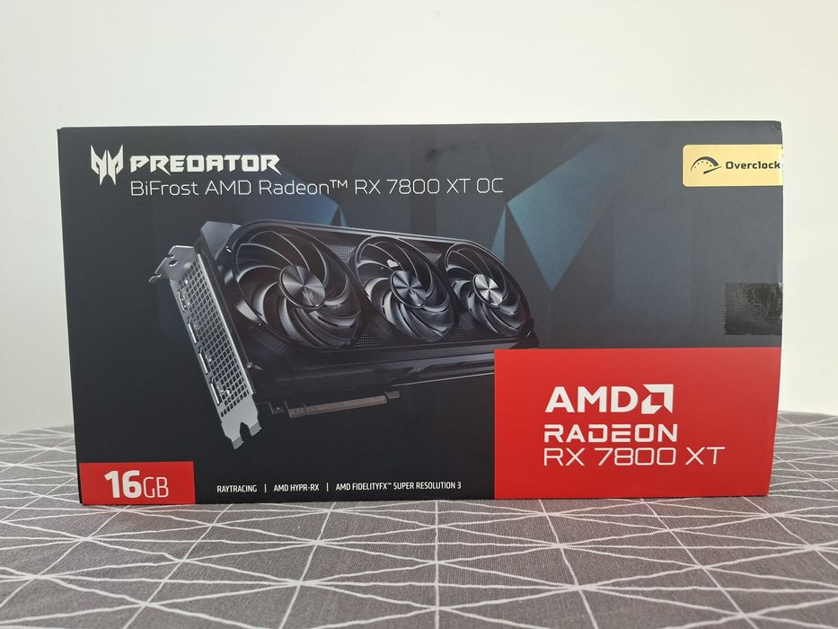 Acer Radeon RX 7800 XT Predator Bifrost OC 16GB