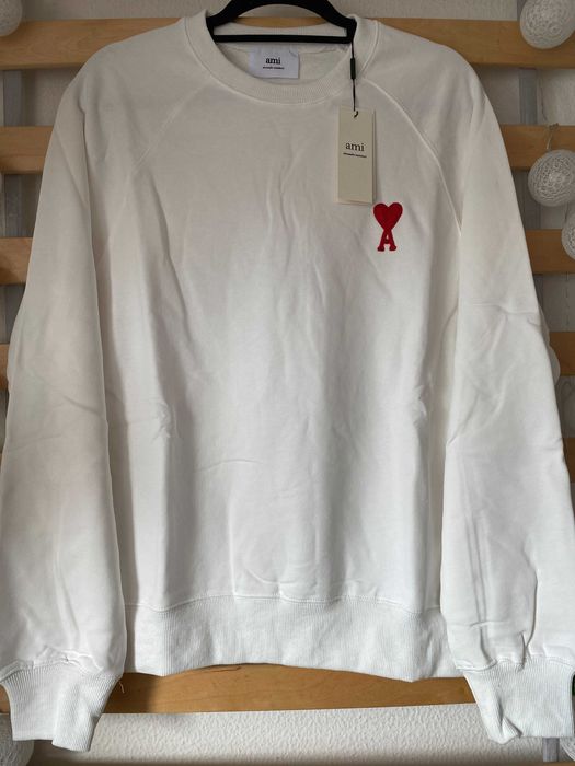 Camisola | Suéter Ami Paris | M | Branco | Sweater