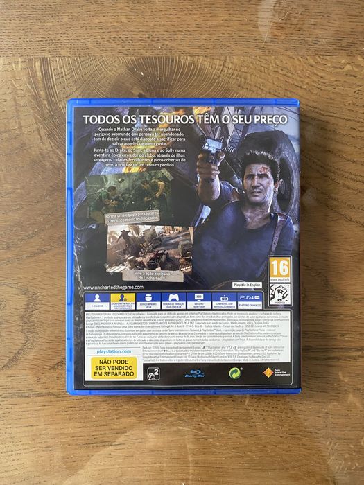 Uncharted 4: O Fim de um Ladrão - Playstation Hits - PS4