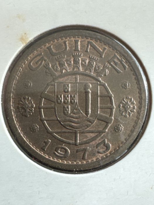 Moeda 1$ 1973 Guiné
