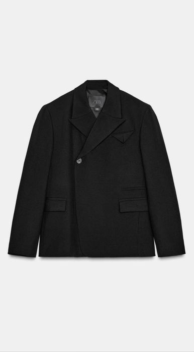 Шерстяний жакет блейзер Zara