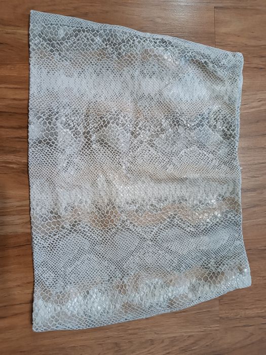 Spódniczka Zara L wężowa skórka.