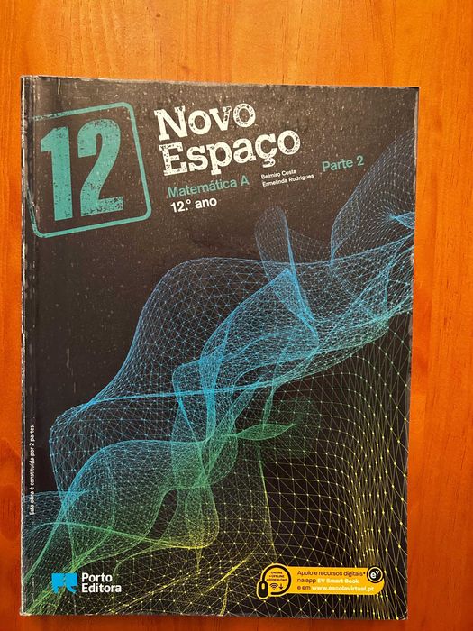 Livros de Matemática 12.º ano - Porto Editora