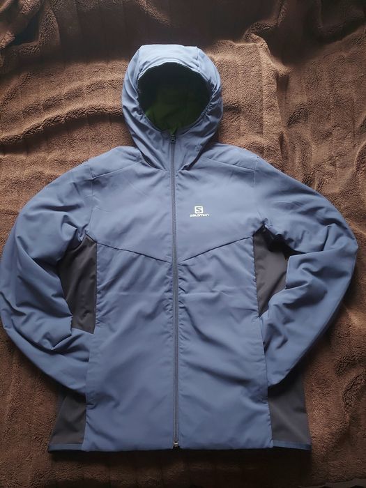 Куртка двох стороння Salomon Drifter Hoodie Pertex Quantum оригінал

Привезено із закордону в оригіналі 

Стан класний

Розмір по бірці : L (підходит