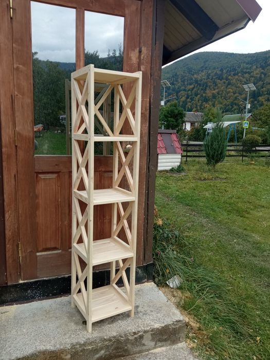 Виріб з дерева стелаж