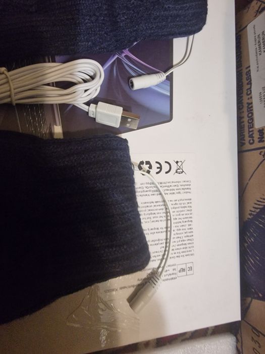 Rękawice Grzewcze grzane nowe