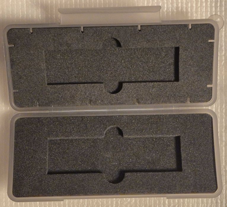 Caixa de armazenamento antiestática para disco SSD M2 2280