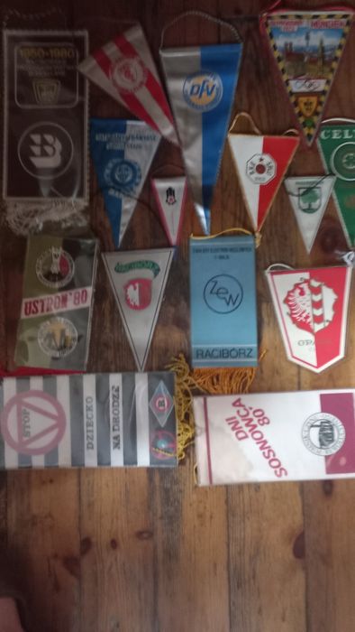 Proporczyki sportowe 40szt