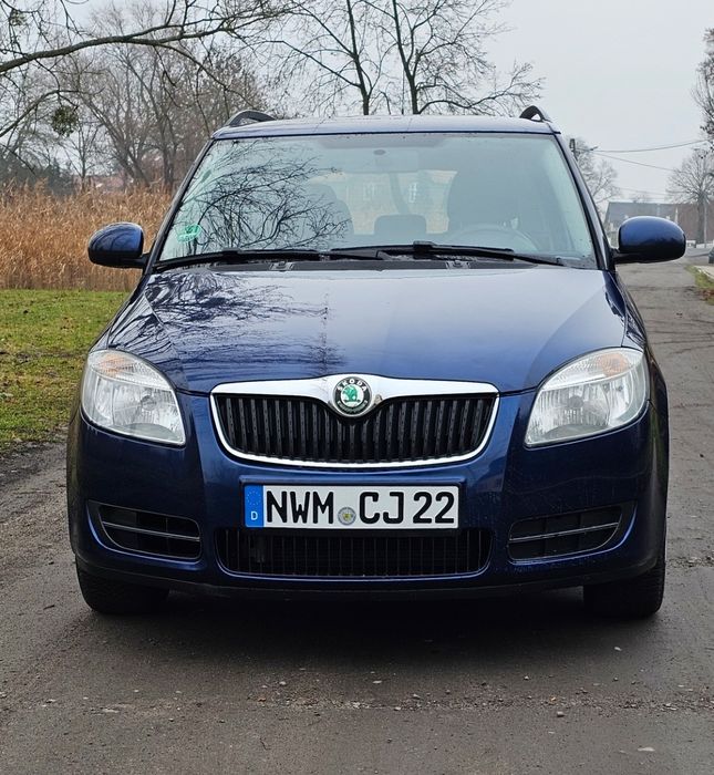 Skoda Fabia II 2009R Benzyna Klima Elektryka Relingi Serwisowana Ładna