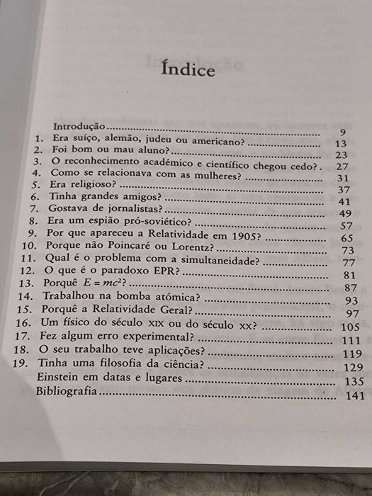 Livro "Einstein… Albert Einstein" de Jorge Dias de Deus, Teresa Peña