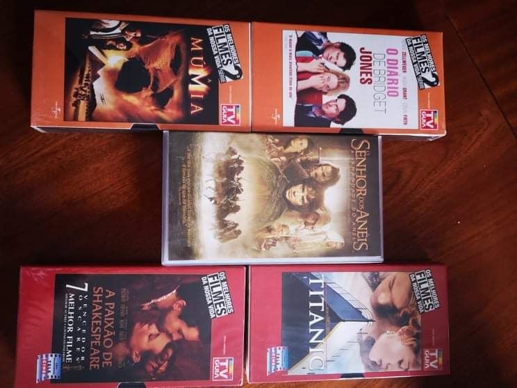Cassetes VHS Novas