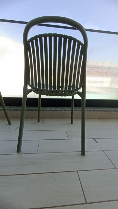 Cadeiras de varanda, jardim, terraço