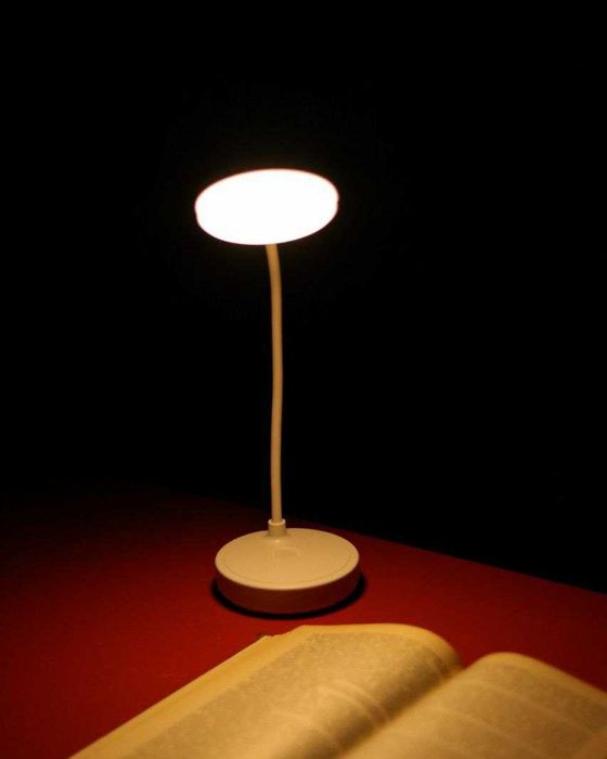 Світлодіодна шлангова настільна лампа з акумулятором 1200mAh,LED лампа
