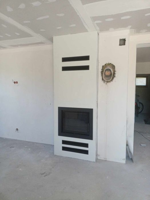 Kominek nowoczesny Antek deco 10 kw z montażem