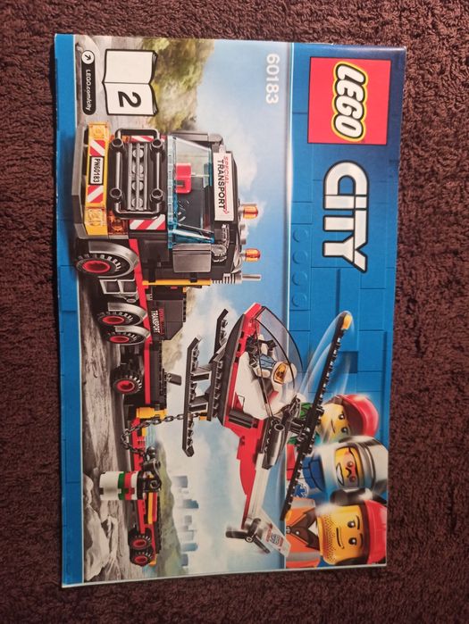 Lego City 60183 transporter ciężkich ładunków