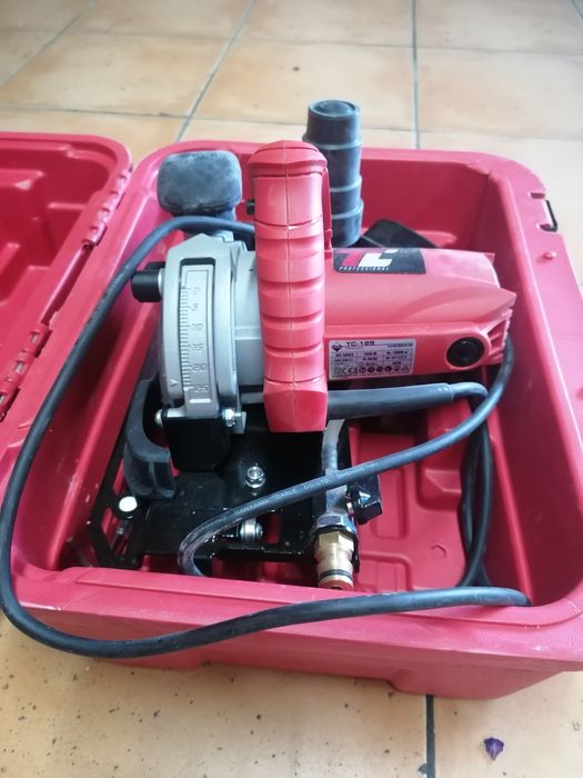 Kit Serra Circular TC-125 + kit guias e acessórios RUBI