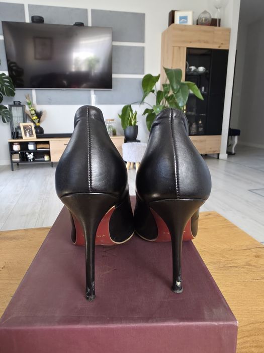 Szpilki Ryłko Estima skóra naturalna rozm. 37