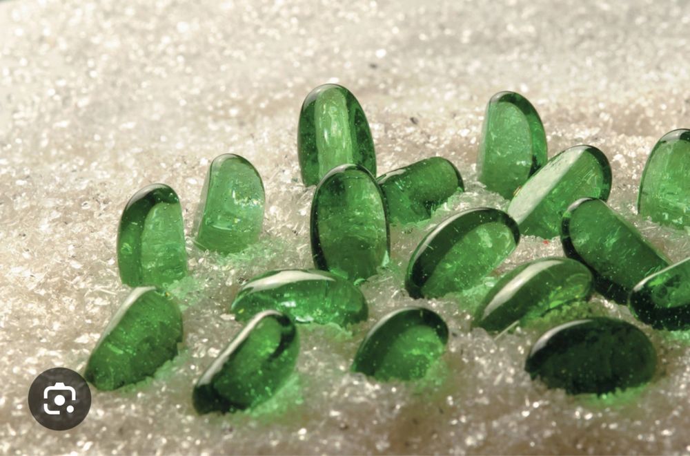 Kamienie ozdobne  , szklane ,akwaryjne