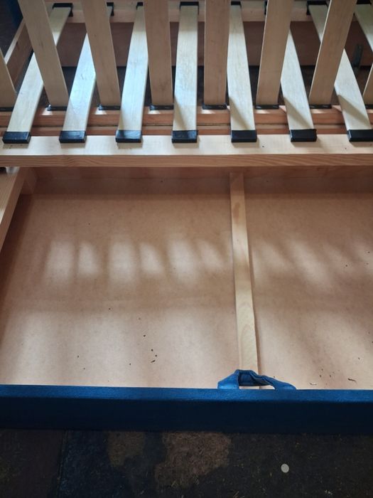 Диван 140×190 б.у. синий