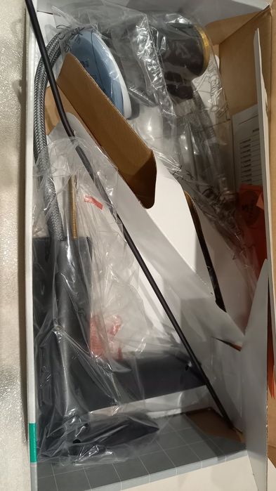 Hansgrohe Talis e 110 czarny mat bateria umywalkowa