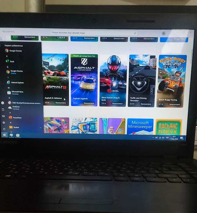 Ноутбук Lenovo IdeaPad 100s 14" Intel N3060, автономність до 5 годин