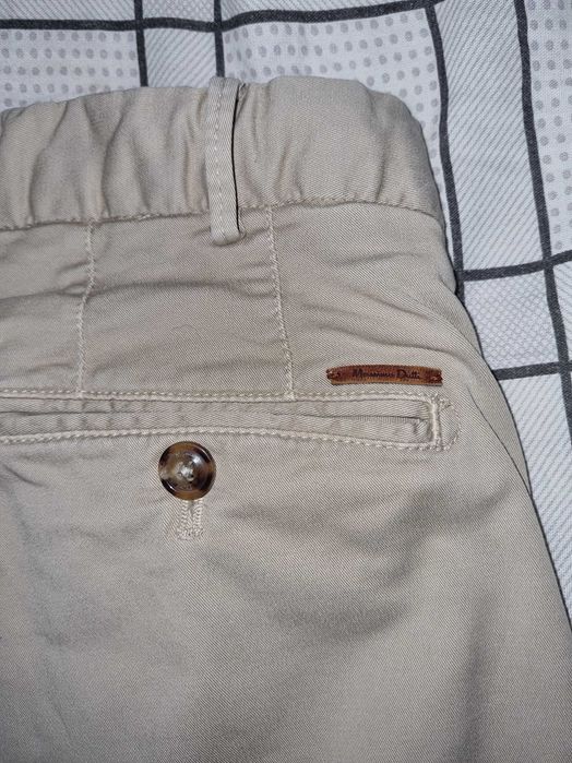 Чиносы песочные Massimo Dutti