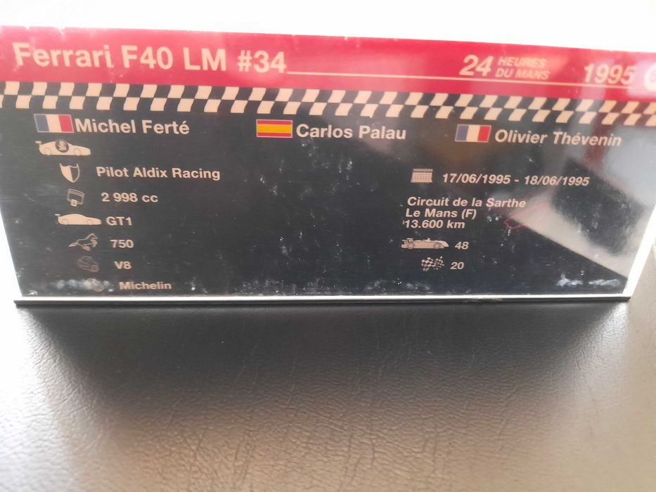 Ferrari F40 LM 1995 e Toyota Corolla WRC