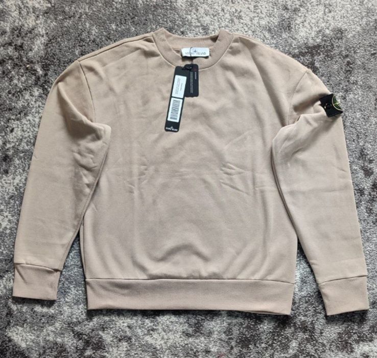 Олх доставкою! Світшот Бежевий Stone island | Бежевий Світшот Стон Айленд