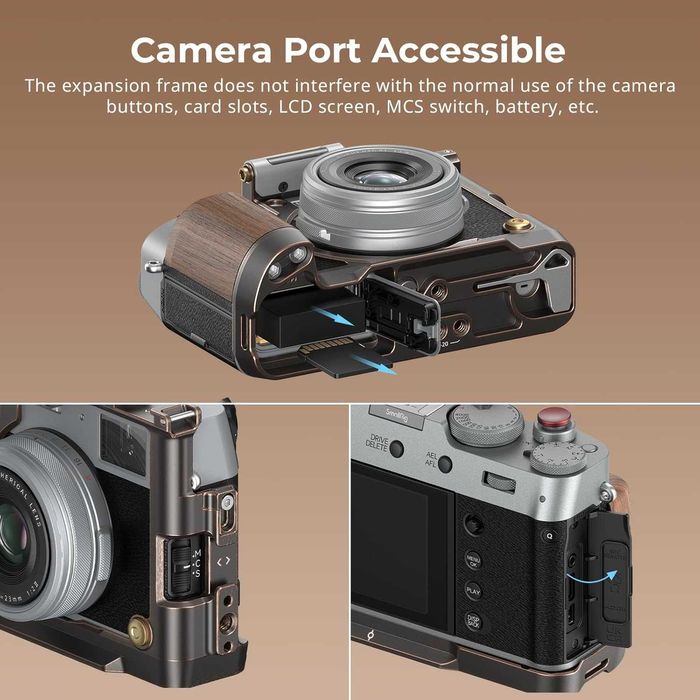 SmallRig 4557 - klatka operatorska retro do aparatów Fujifilm X100VI