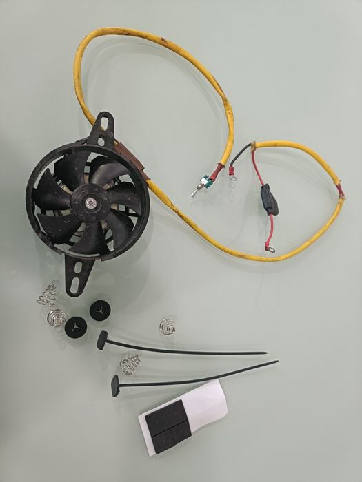 Ventilador para motas de enduro