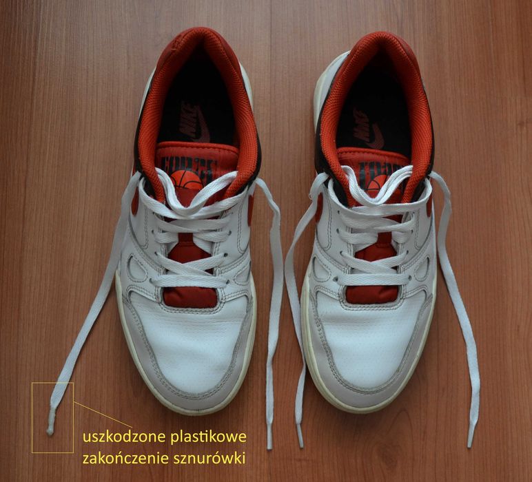 Używane buty NIKE FULL FORCE LO styl oldschool roz 40,5 - STAN DOBRY