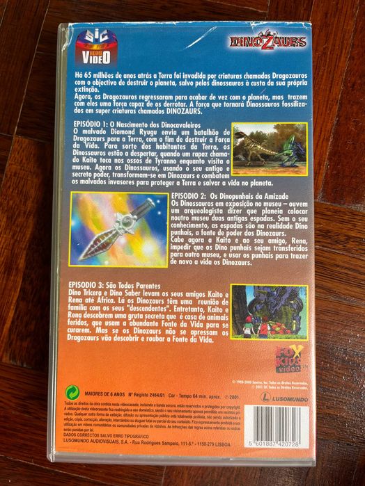 VHS SIC Video (2001) DUB PT-PT64284214599939123