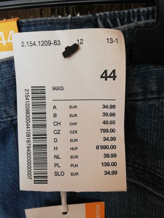 jeansy, rozmiar 44, L, XL, dżinsy
