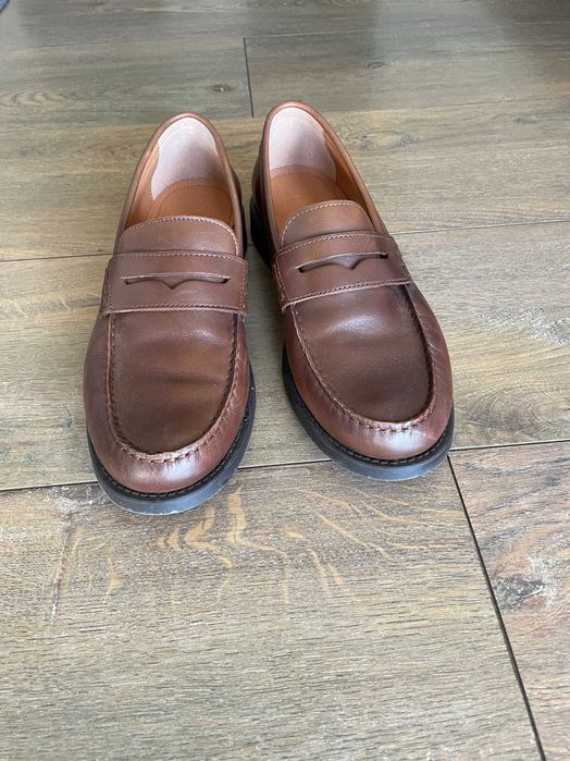 Mocassim pele tira - mango