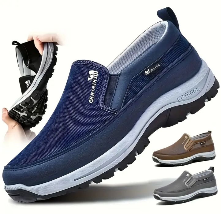 Męskie mokasyny wsuwane obuwie sportowe 43 antypoślizgowe bardzo wygod