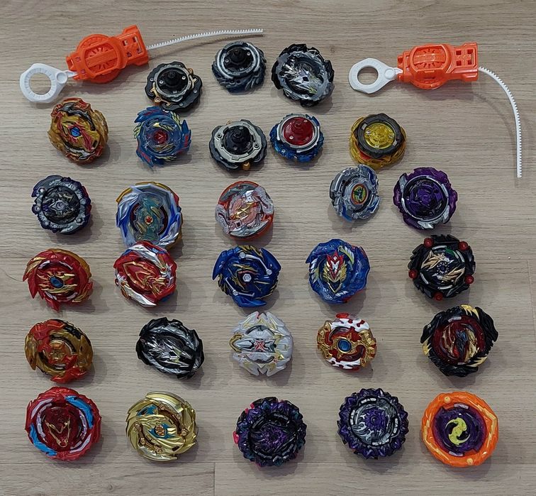 Bayblades 28 Unidades + 2 Lançadores