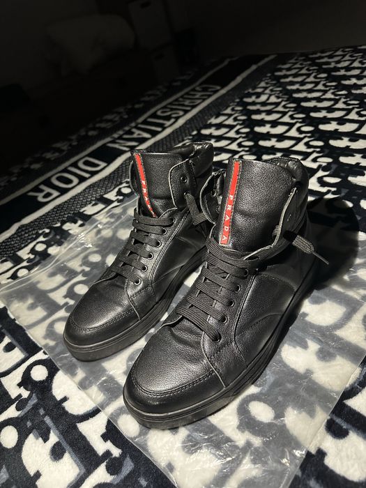 Tenis Prada High Tops Homem Novos