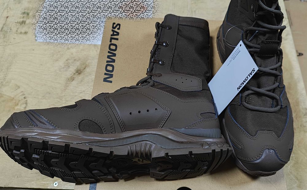 !Розпродаж! Берці Salomon XA Forces Jungle, оригінал, чорні/коричневі