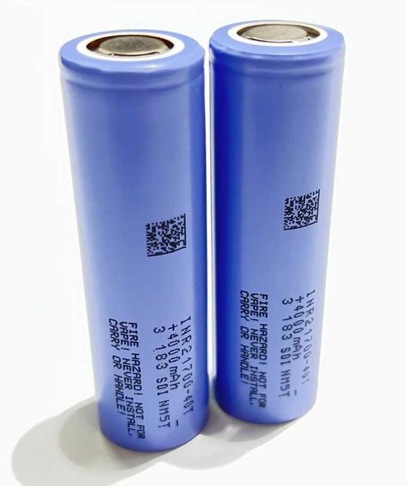 Акумулятор високострумовий Samsung INR21700-40T 4000mAh Li-ion 2025р.
