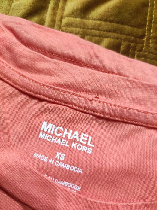 Bawełniany damski t-shirt Michael Kors XS