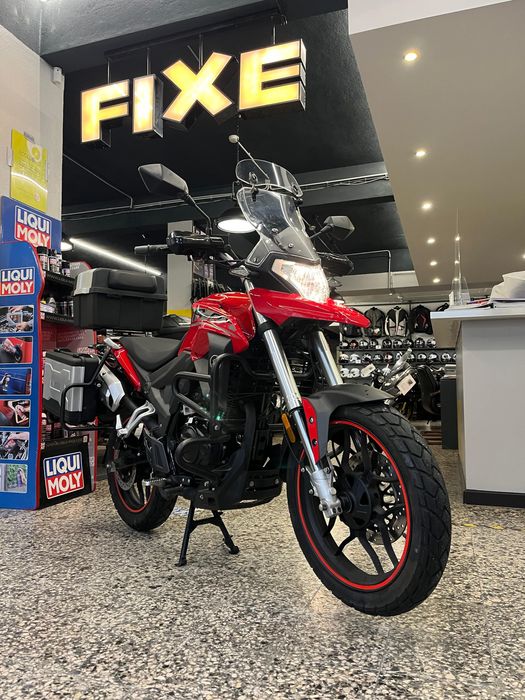 VORTEX RX1 125 cc de 2022 em Óptimo estado com 3 malas e Crashbars