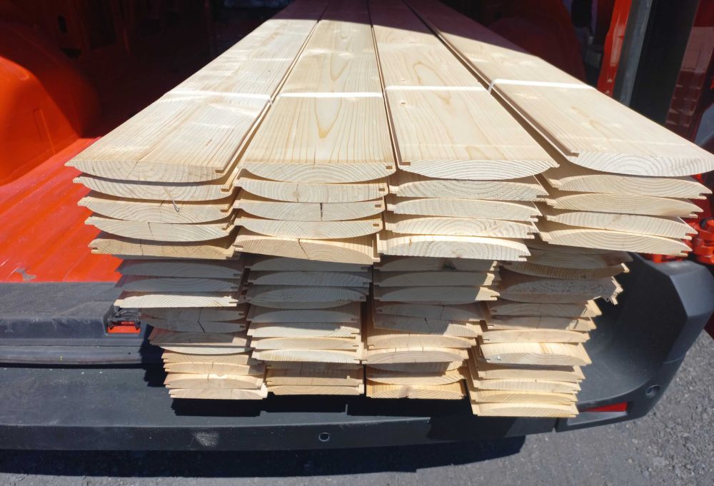 Deska tarasowa elewacyjna podłogowa podbitka półbal szalówka boazeria