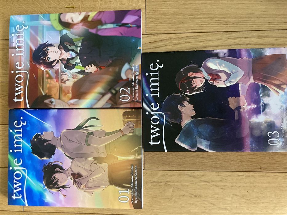 Manga - Twoje Imię tom 1-3